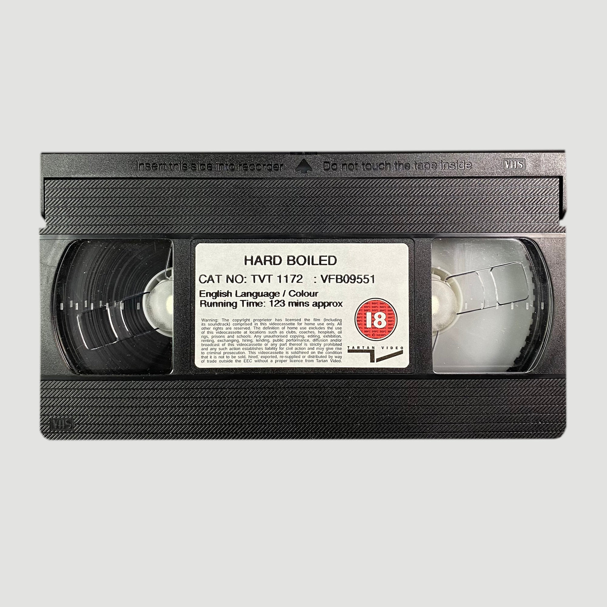 1992 Hard Boiled UK VHS