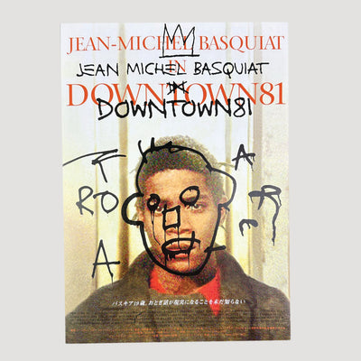 2001 Downtown '81 Japanese Chirashi Poster