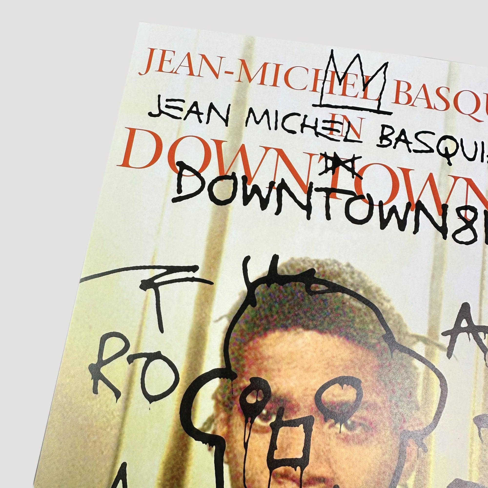 2001 Downtown '81 Japanese Chirashi Poster