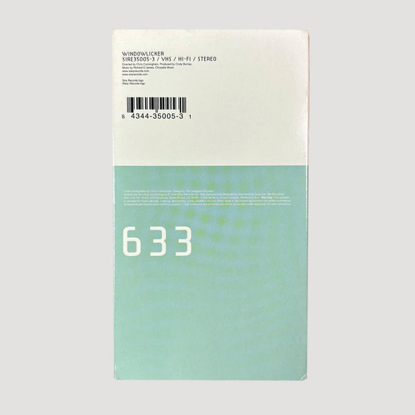 RARE Aphex Twin Windowlicker VHS Warp Records 1999 Richard D