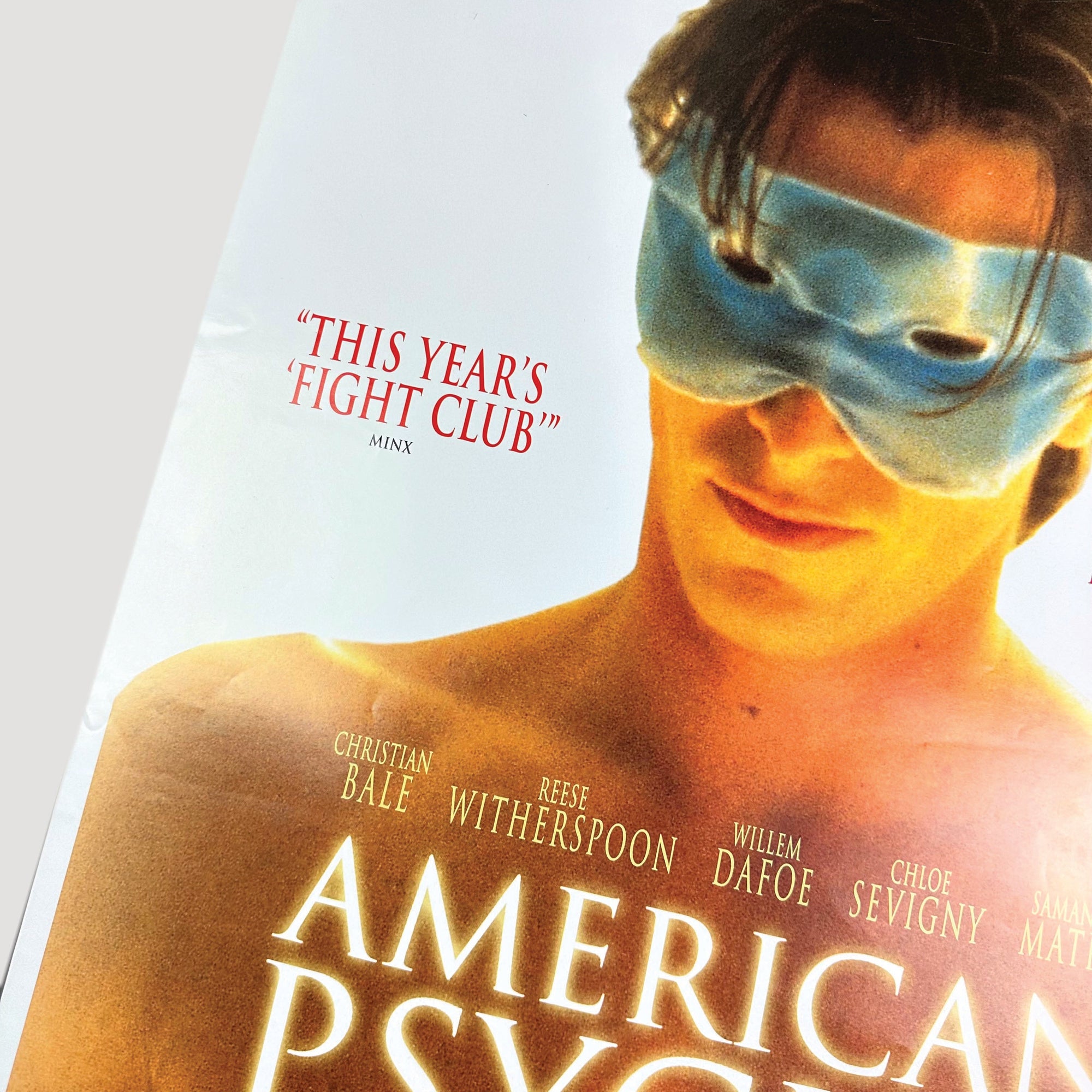 2000 American Psycho Promo Poster
