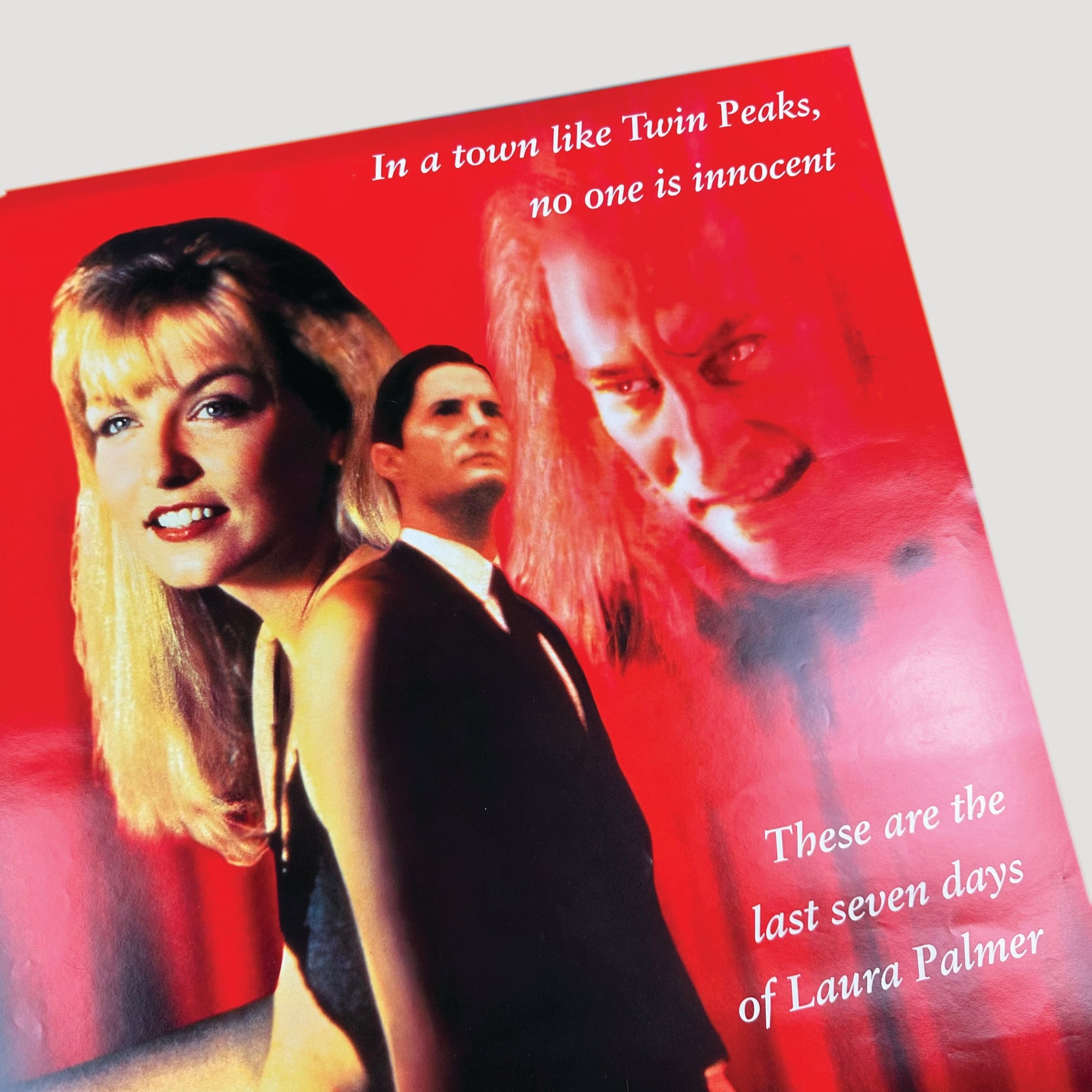 1992 Twin Peaks Fire Walk With Me Poster
