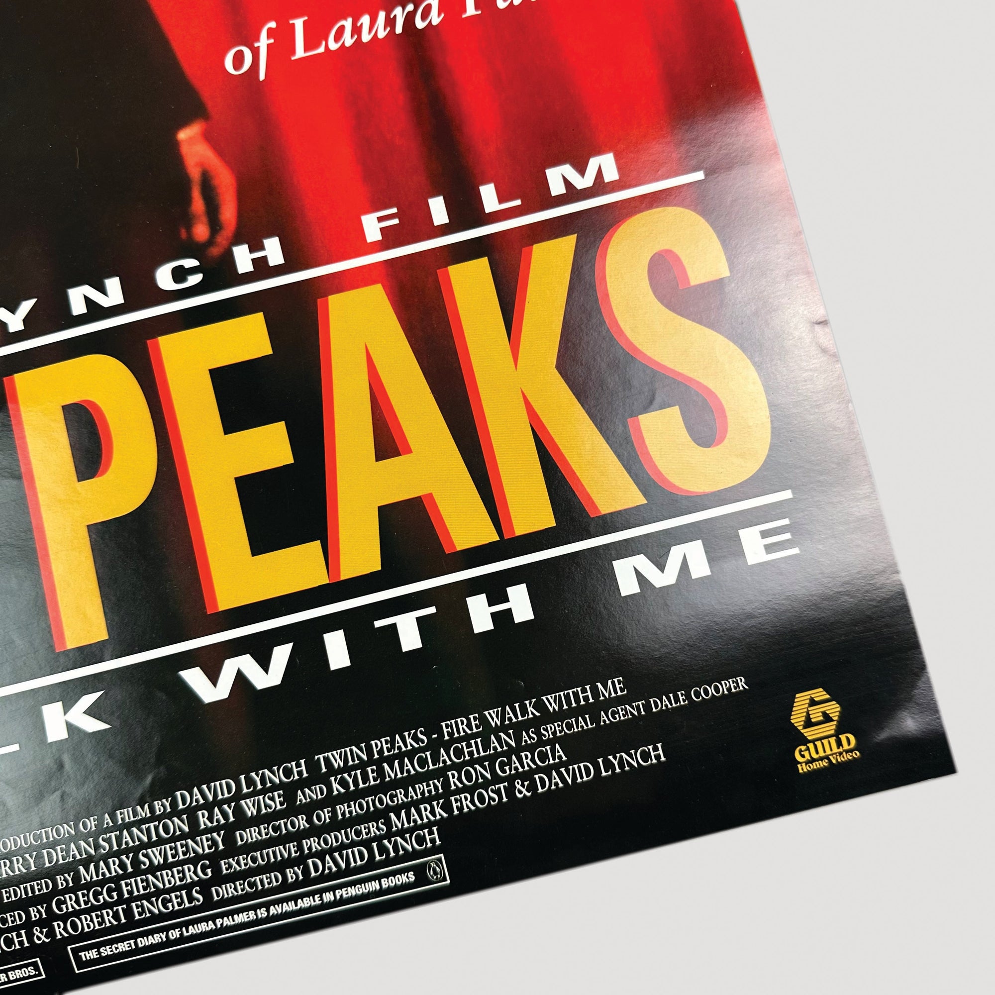 1992 Twin Peaks Fire Walk With Me Poster