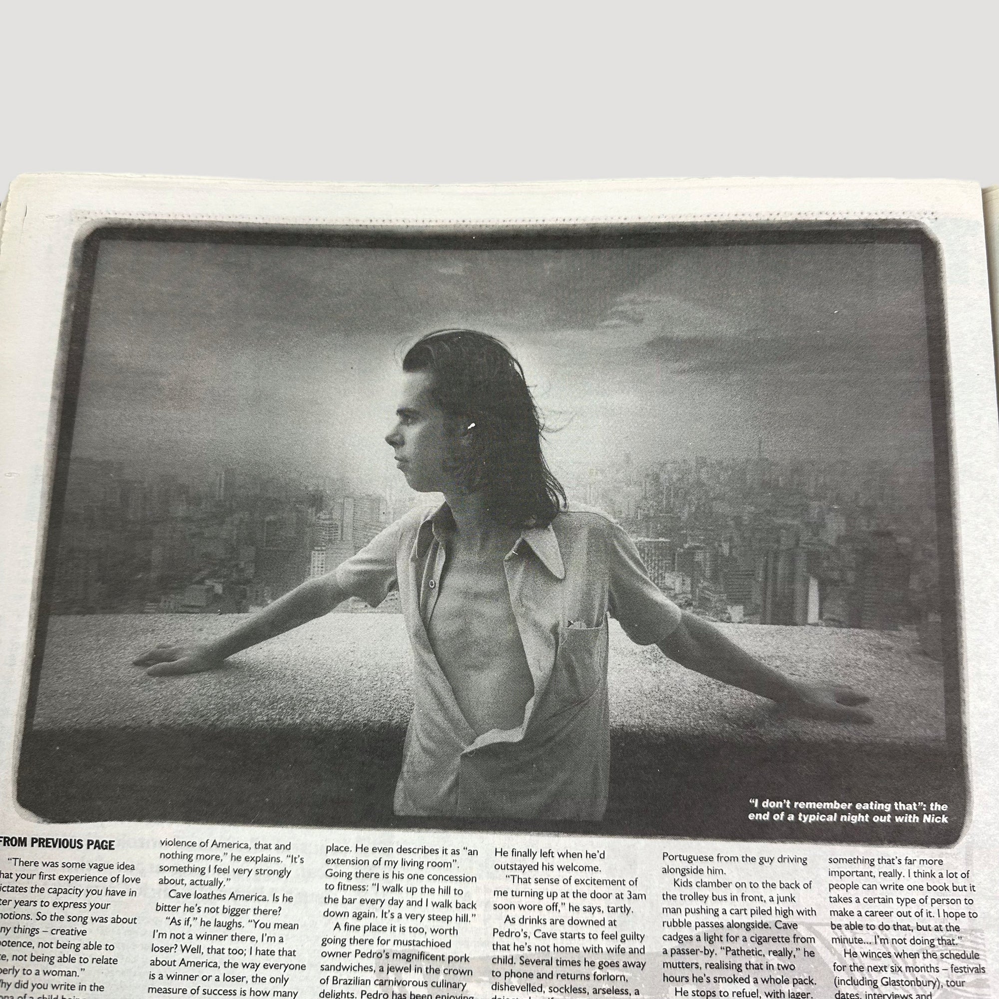 1994 NME Nick Cave Issue