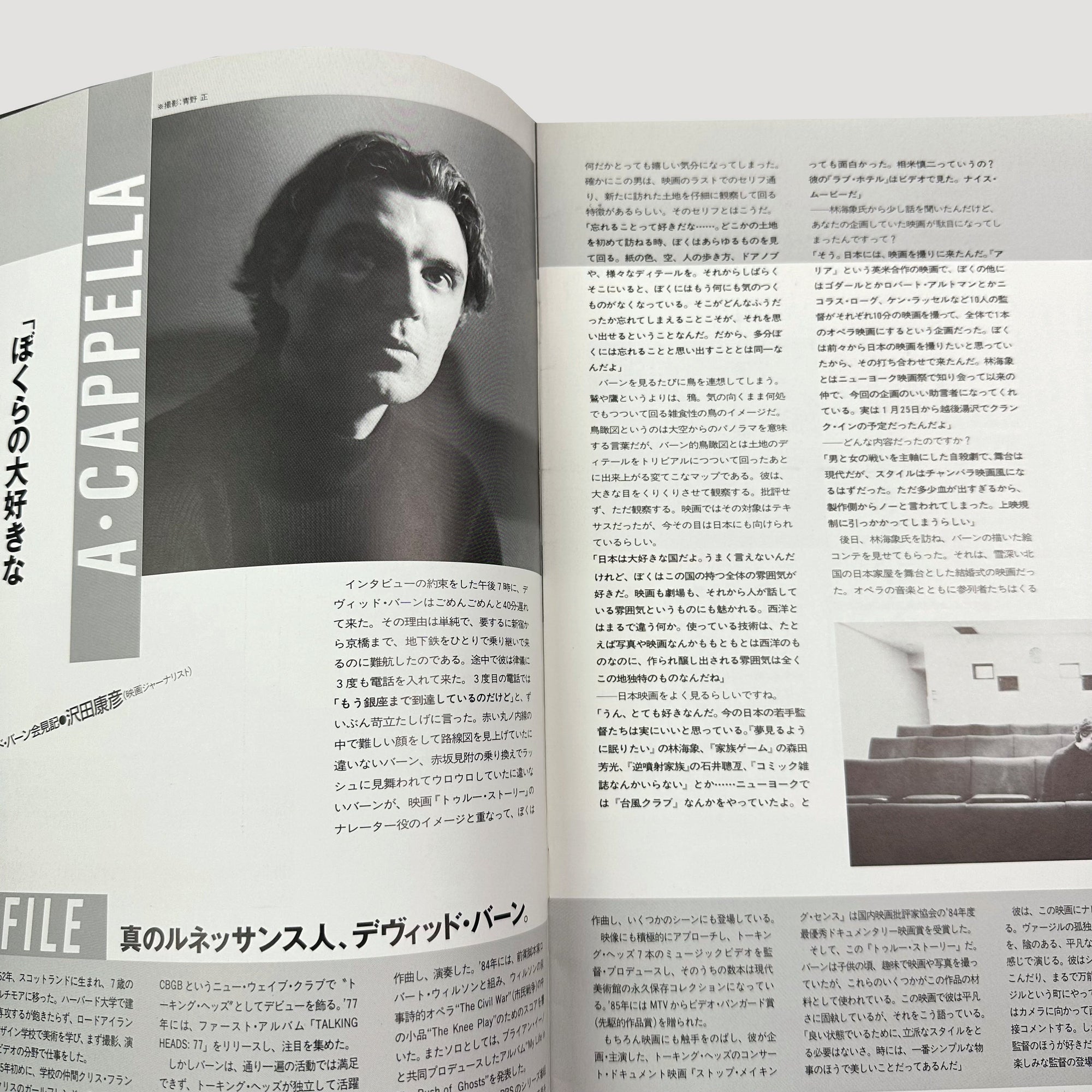 1986 True Stories Japanese Programme