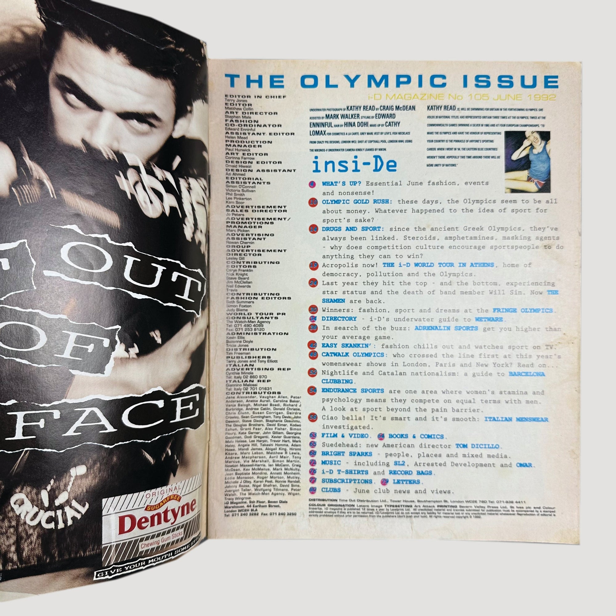 1992 i-D Magazine Go For Gold!