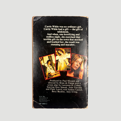 80's Stephen King Carrie Softback