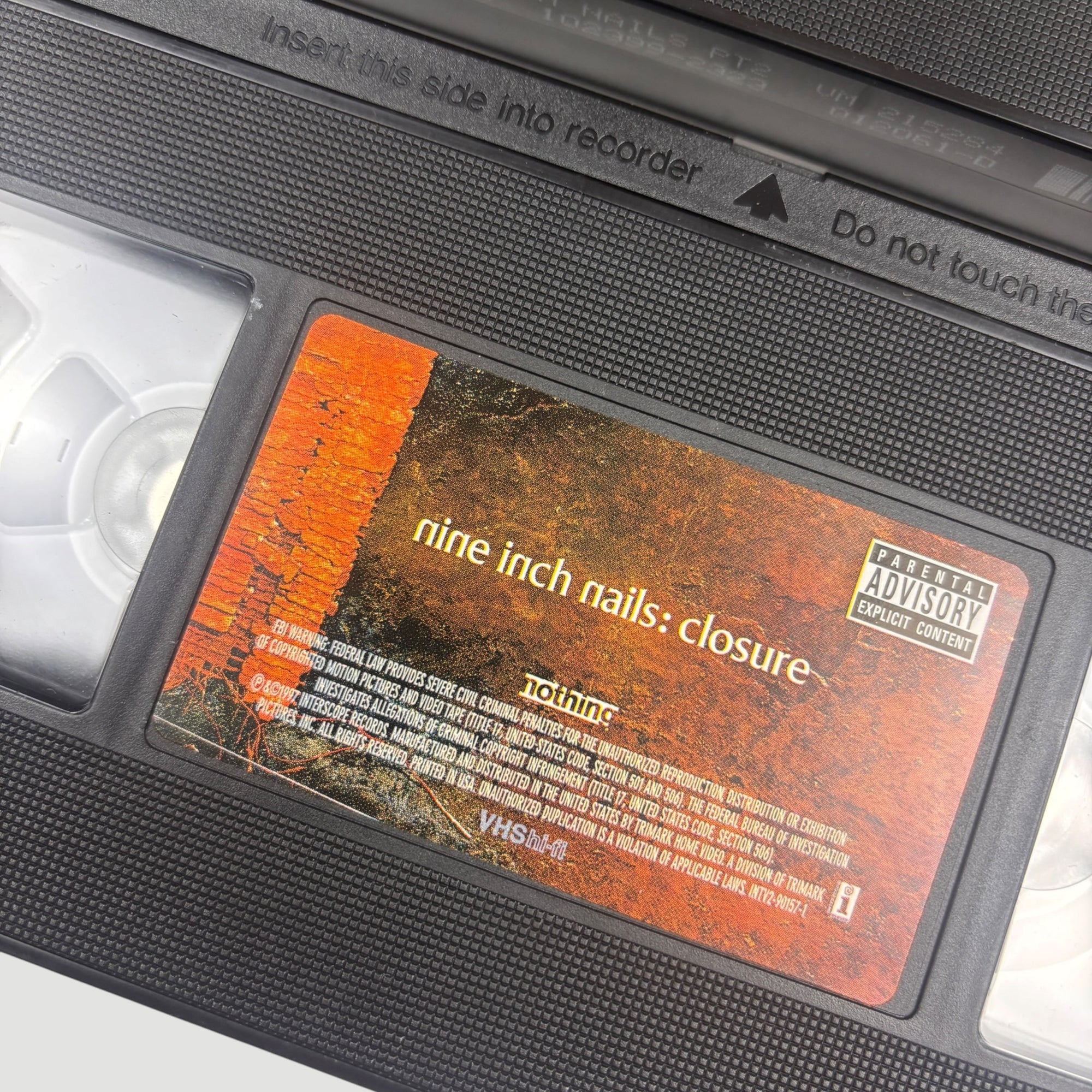 1997 Nine Inch Nails Closure 2 VHS Set