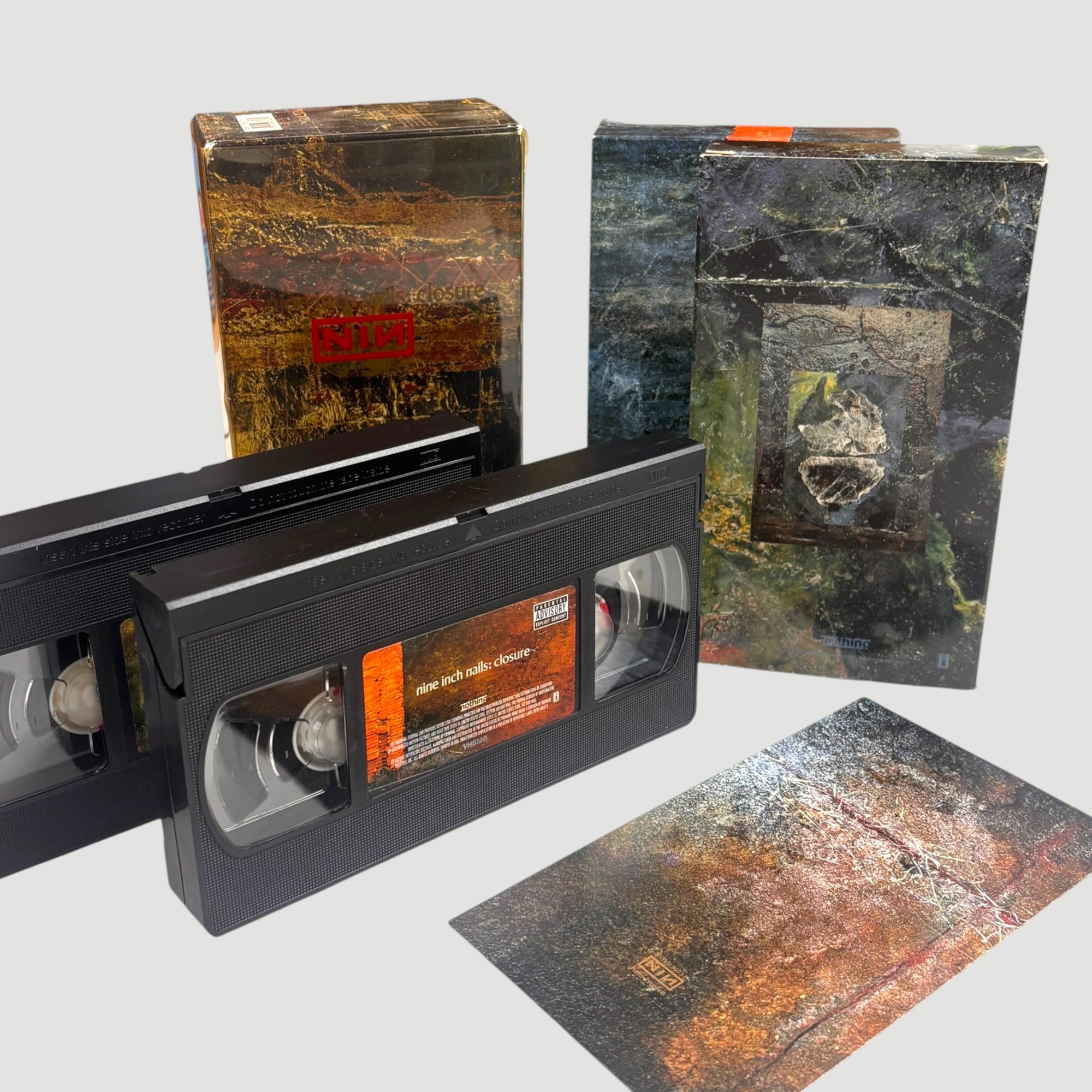 1997 Nine Inch Nails Closure 2 VHS Set