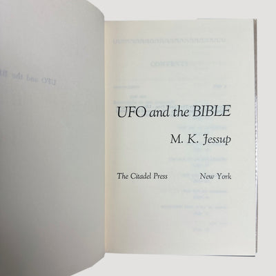1956 UFO and The Bible 1st Edition Hardback