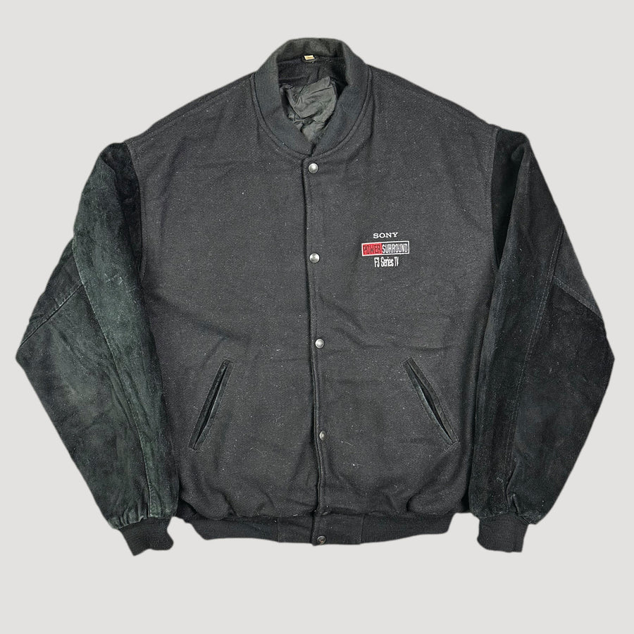 90's Sony Power Surround Bomber Jacket
