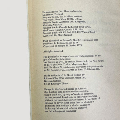 1979 I Haven't Had to Go Mad Here Pelican