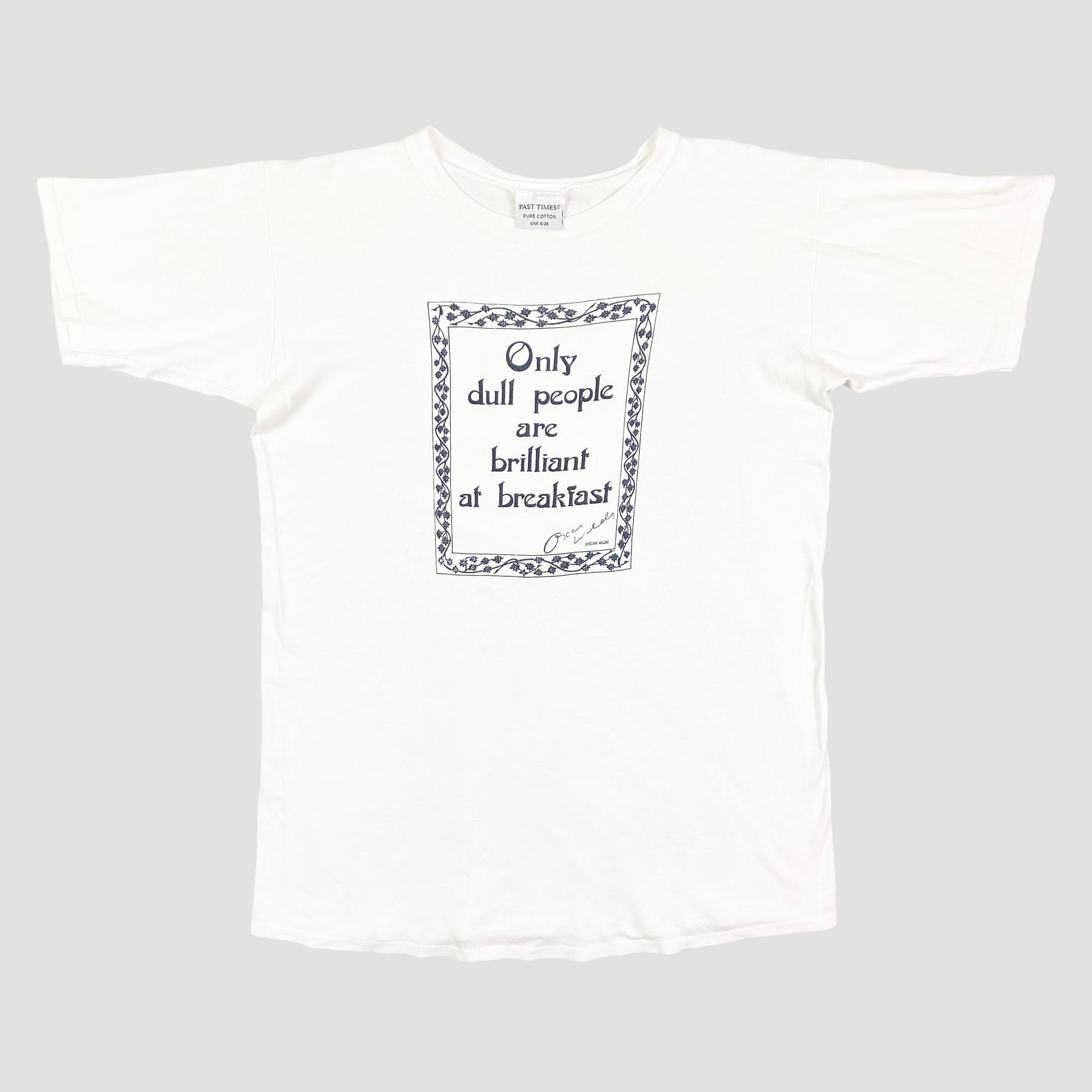 90’s Oscar Wilde Breakfast T-Shirt
