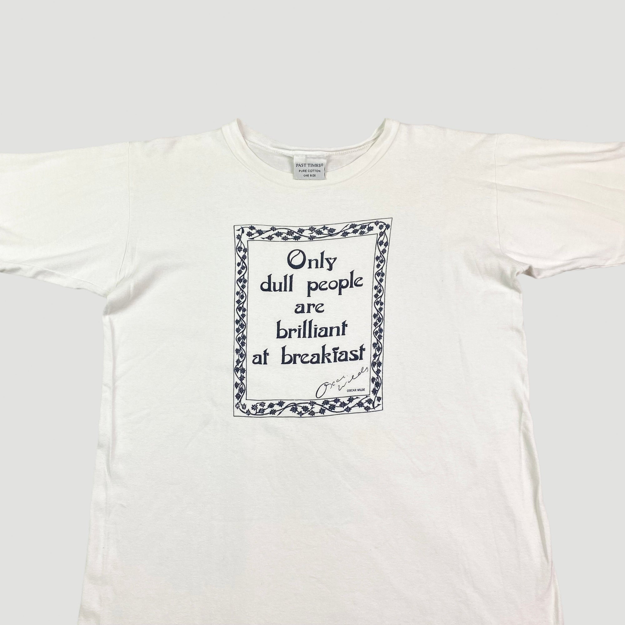 90’s Oscar Wilde Breakfast T-Shirt