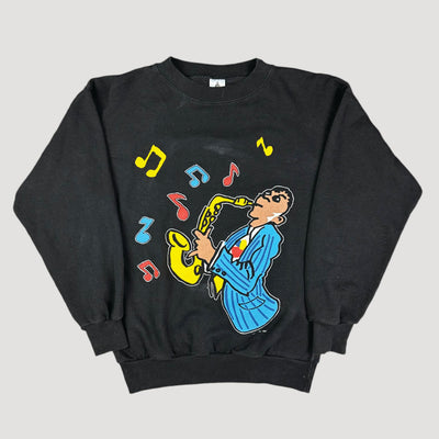90's Jazz Five Guys Named Moe Sweatshirt