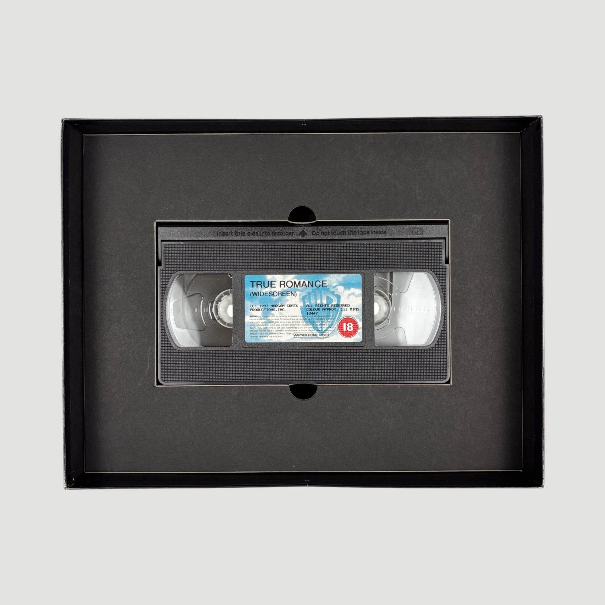 1995 True Romance Limited Edition VHS+T-Shirt Boxset