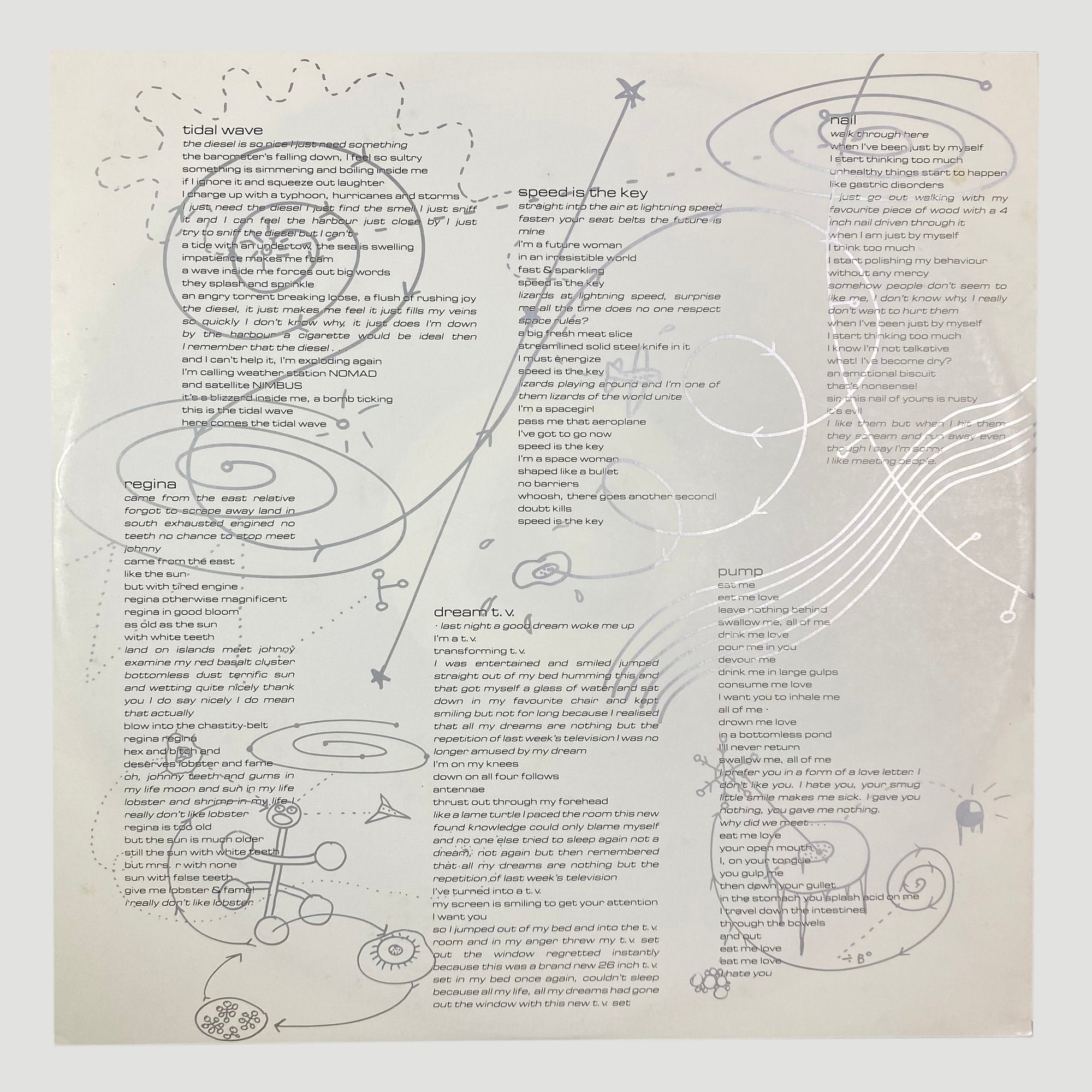 1989 The Sugarcubes Here Today Tomorrow LP