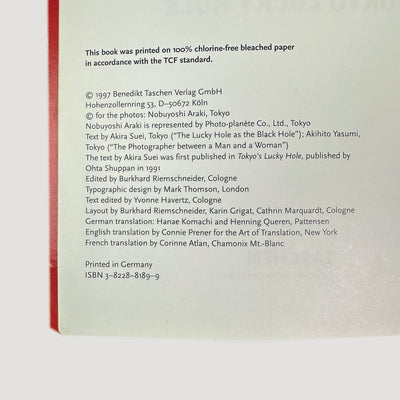 1997 Araki: Tokyo Lucky Hole