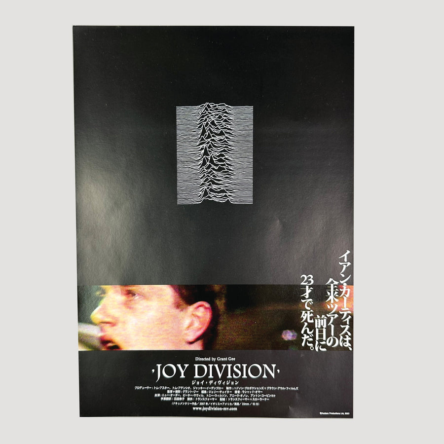 2007 Joy Division Japanese Chirashi Poster
