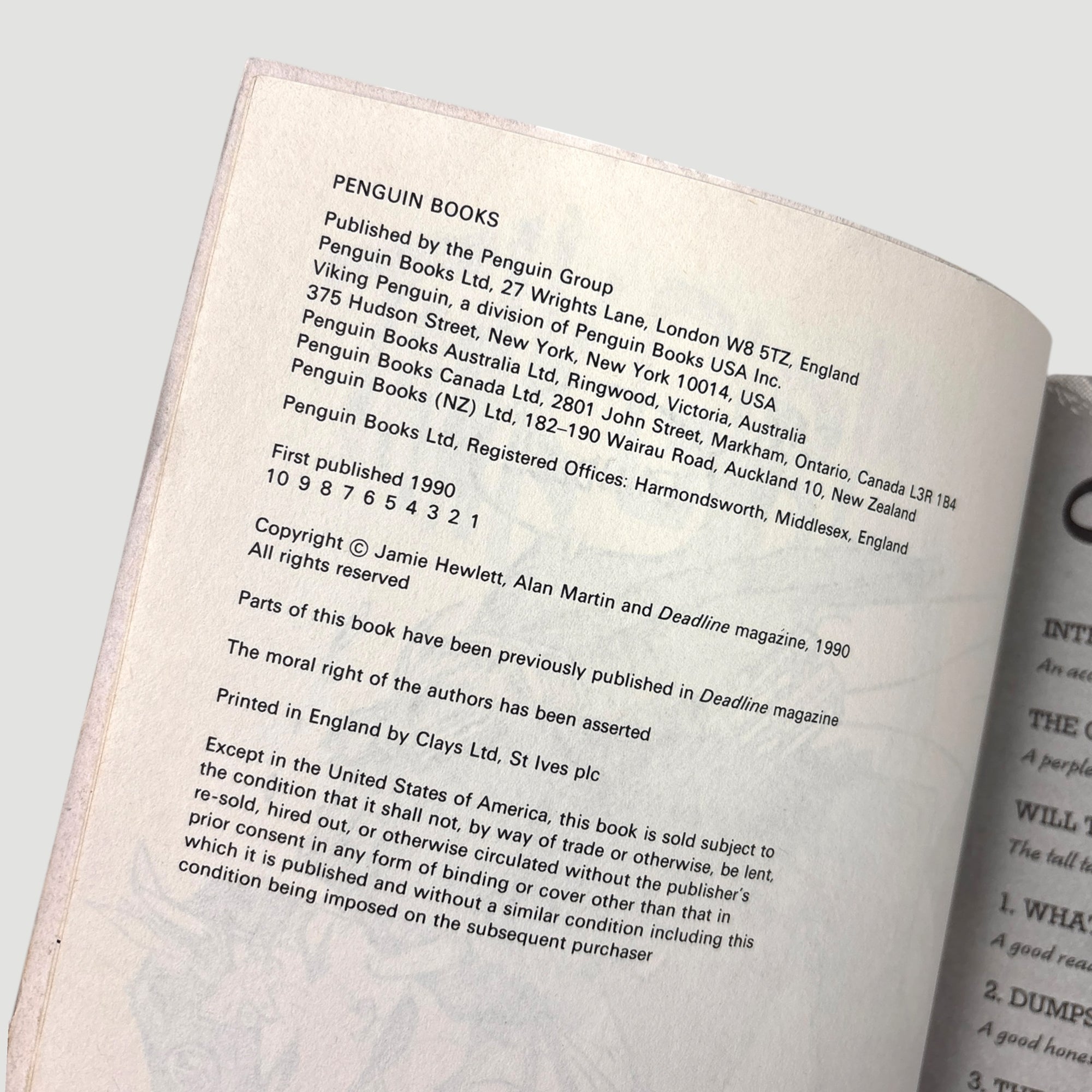 1990 Tank Girl* Vol 1 UK 1st Edition