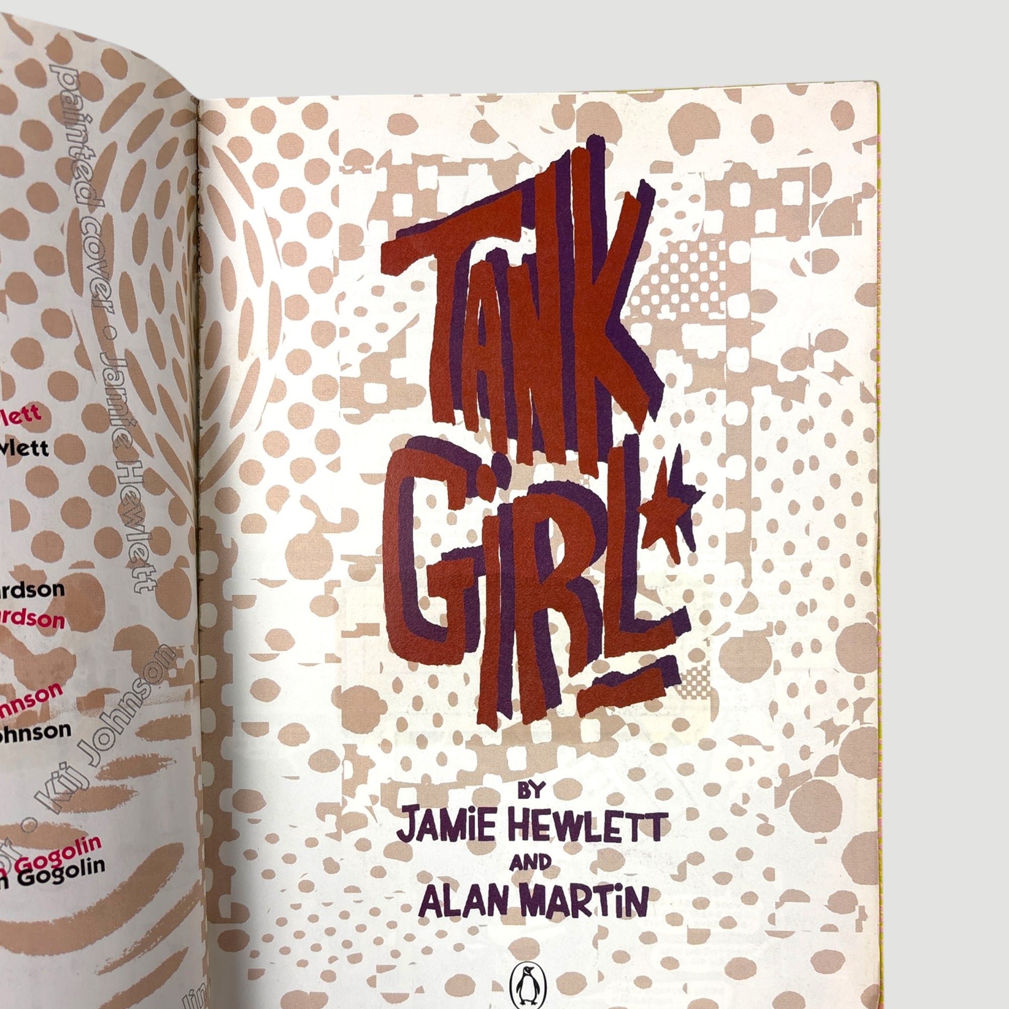 1995 Tank Girl* Vol 1 Ex- Library UK 1st Colour Edition