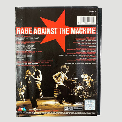 Rage Against the Machine Live in Concert Uncensored VHS+CD