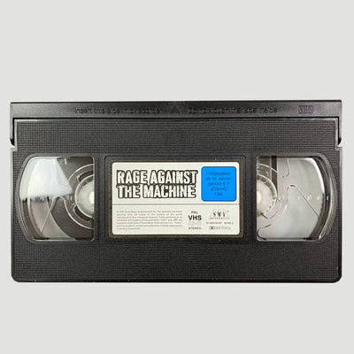 Rage Against the Machine Live in Concert Uncensored VHS+CD