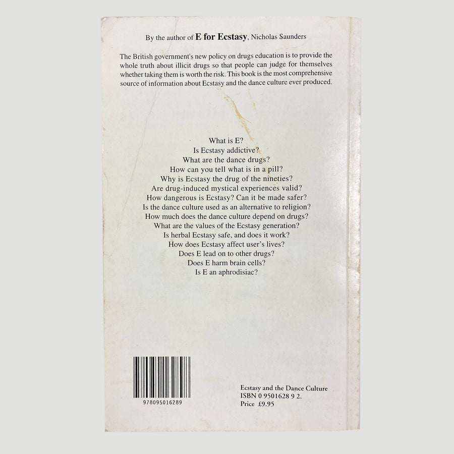 1995 Ecstasy and the Dance Culture