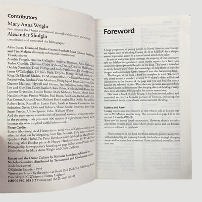 1995 Ecstasy and the Dance Culture