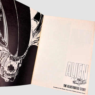 1979 Alien The Illustrated Story by Heavy Metal Futura UK 1st Edition