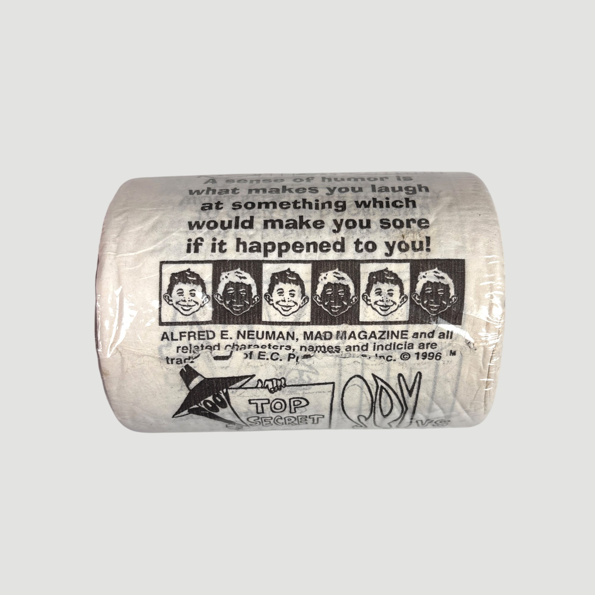 1996 Mad Comics Promo Toilet Roll