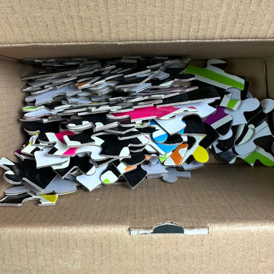 90's Keith Haring Glow in the Dark Puzzle