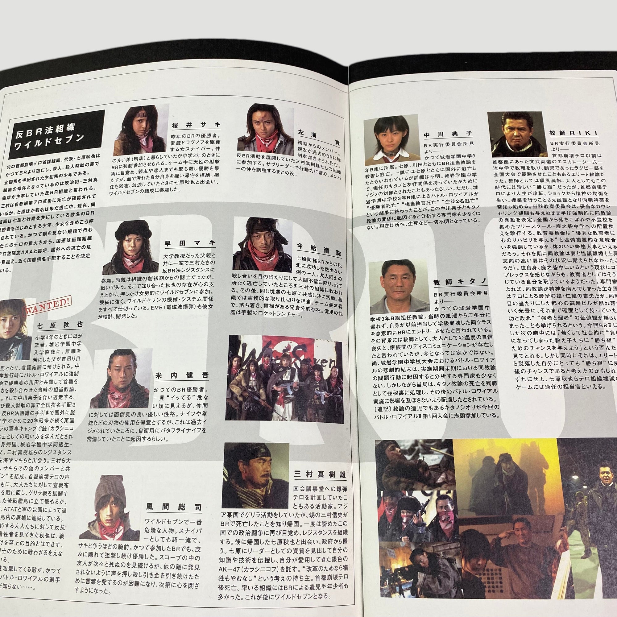 2003 Battle Royale II Programme