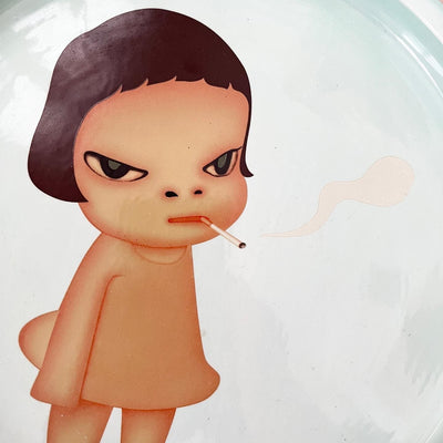 2002 Yoshitomo Nara Too Young to Die Ashtray