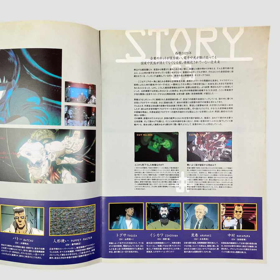 1995 Ghost in the Shell Japanese Release Booklet