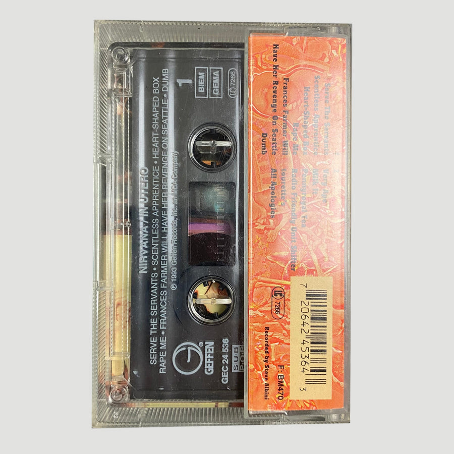 1993 Nirvana 'In Utero' Cassette