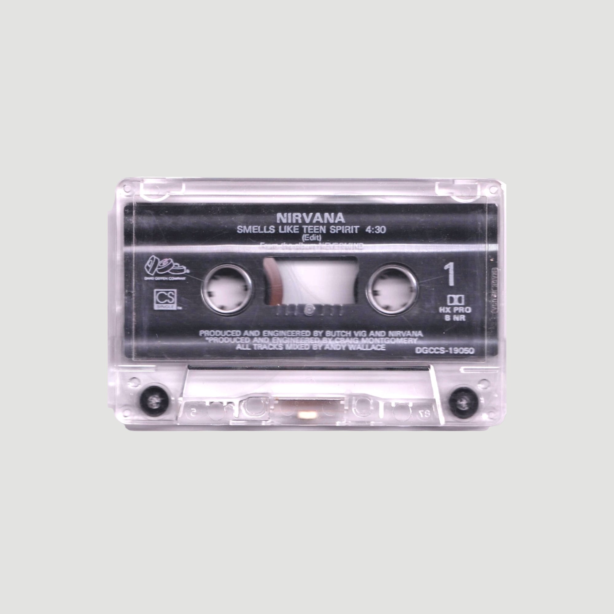 1992 Nirvana Smells Like Teen Spirit US Cassette Single