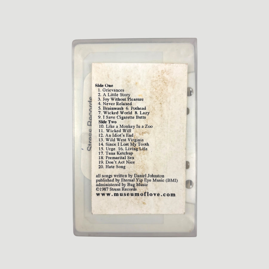 Early 00's Daniel Johnston Songs of Pain Cassette