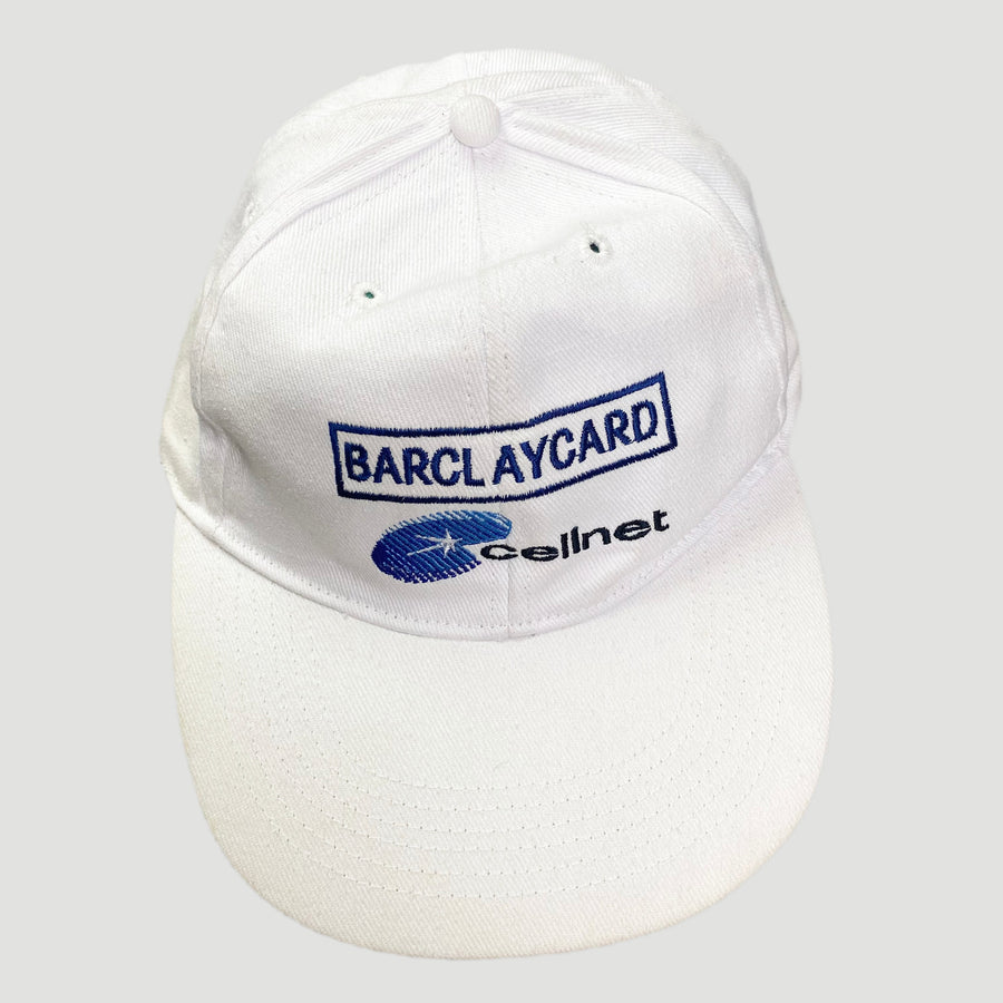 90's Barclaycard Cellnet White Cap