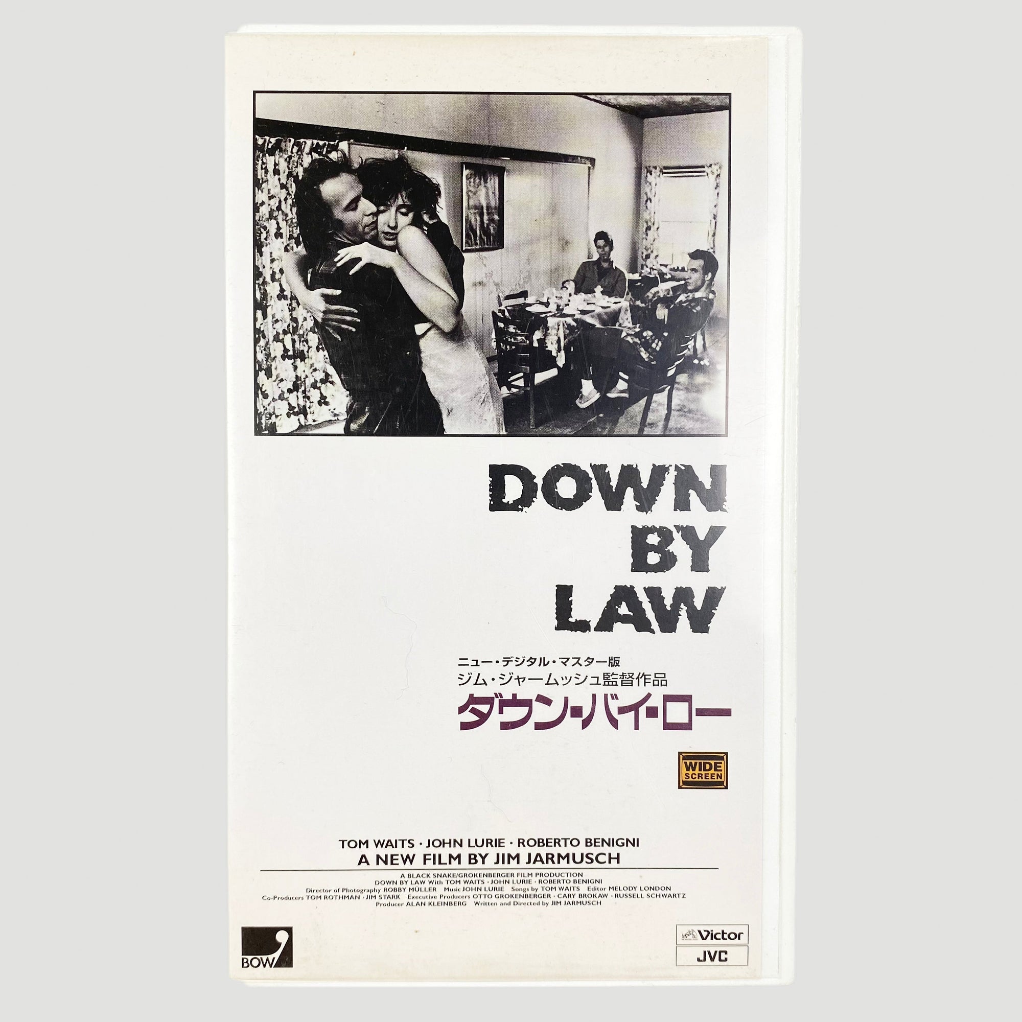 1986 Jim Jarmusch 'Down by Law' Japanese VHS