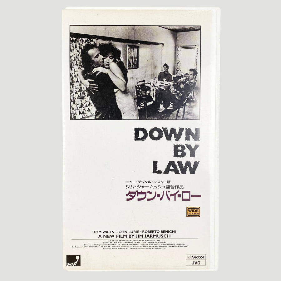 1986 Jim Jarmusch 'Down by Law' Japanese VHS