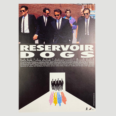 1992 Reservoir Dogs Japanese Chriashi Poster