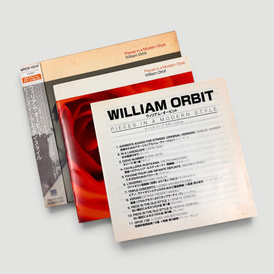 2000 William Orbit Pieces in a Modern Style Japanese CD
