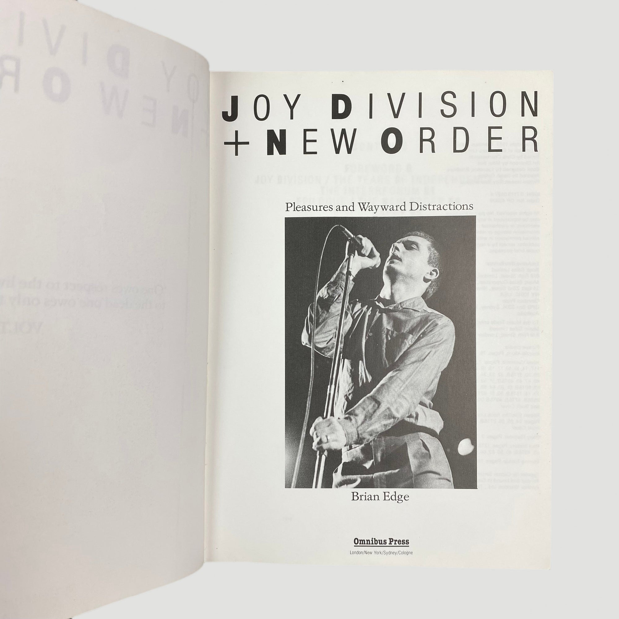 1984 Joy Division + New Order - Pleasures and Wayward Distractions