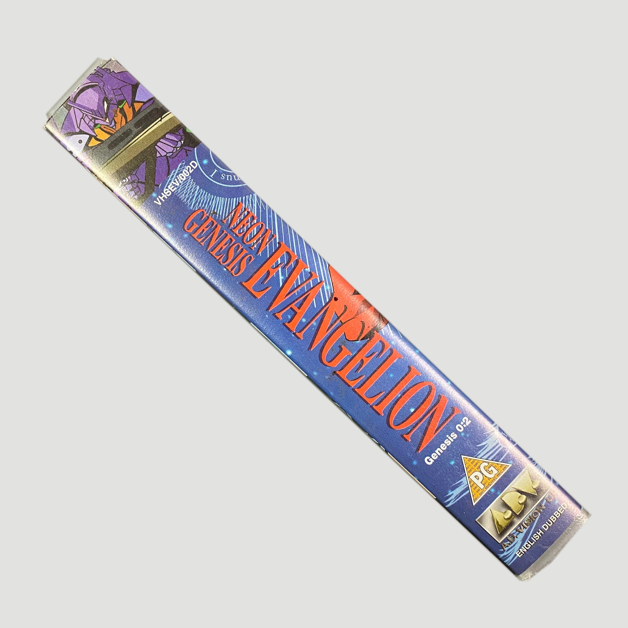 1996 Neon Genesis Evangelion Genesis 0:2 VHS