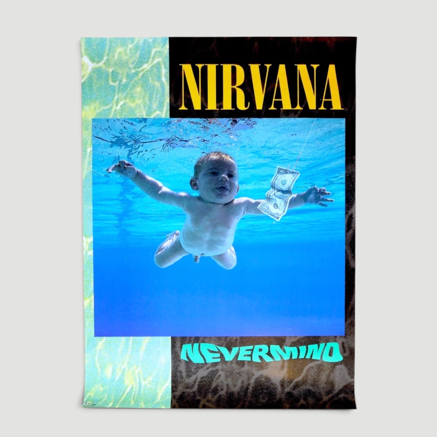 1991 Nirvana Nevermind Promo Poster