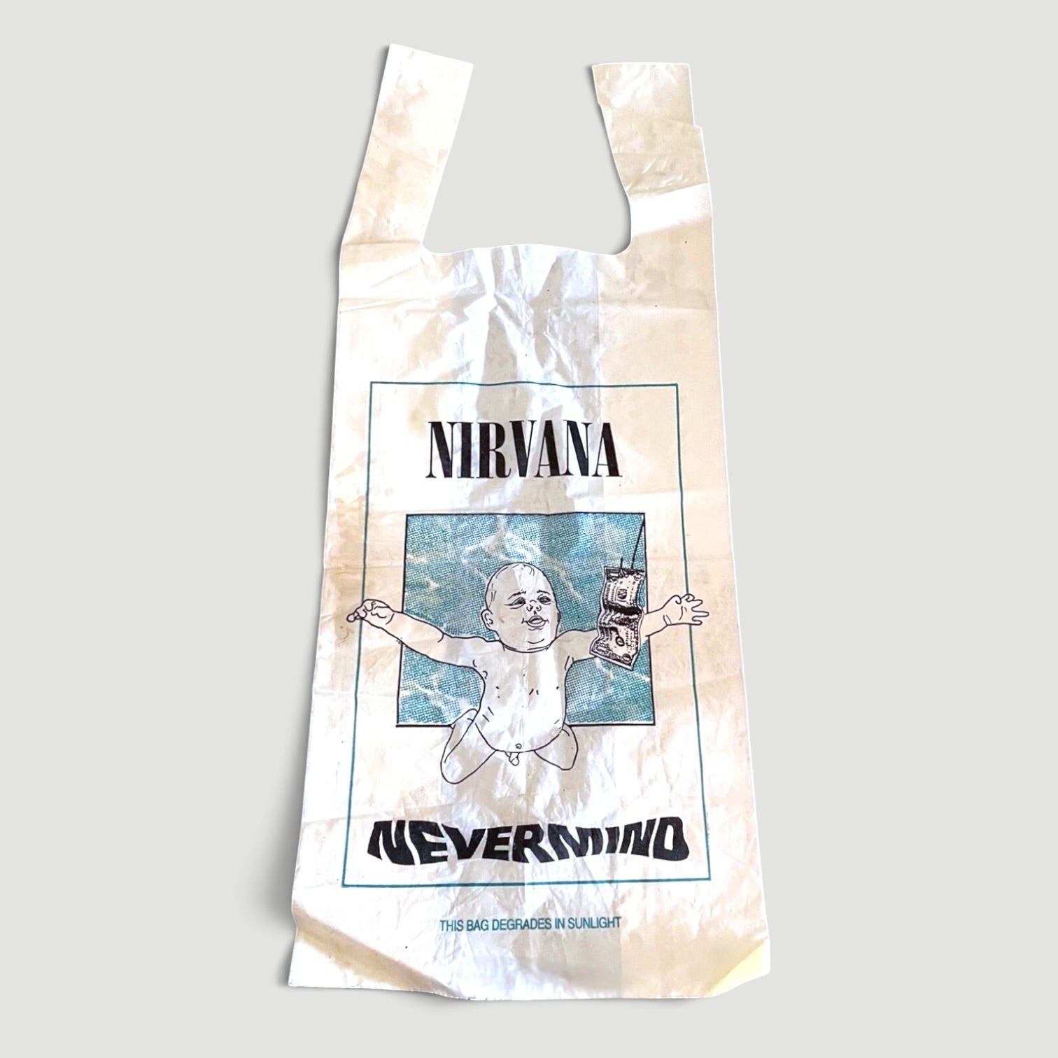 1991 Nirvana Nevermind Release Promo Carrier Bag
