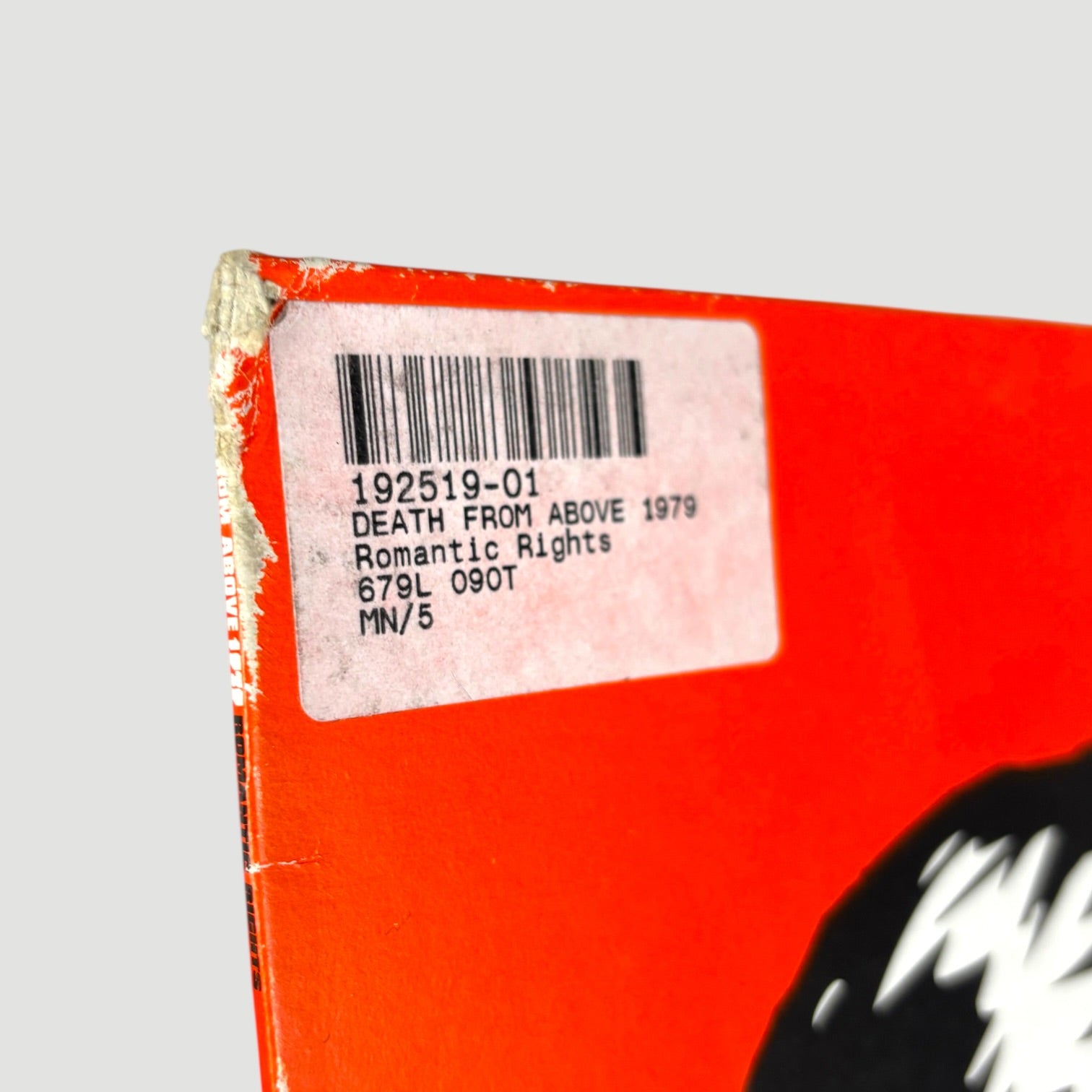 2004 Death from Above Romantic Rights UK 12" Single