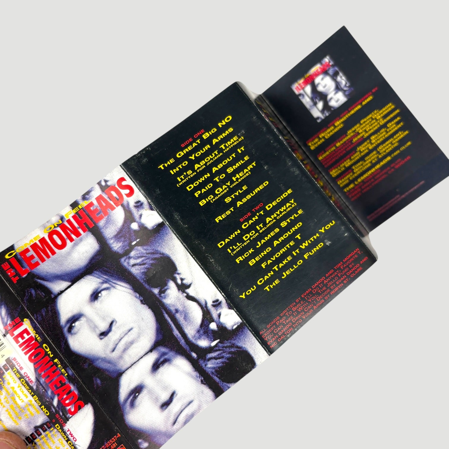 1993 The Lemonheads Come on Feel UK Cassete