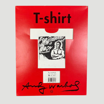 90's Andy Warhol ‘Be Somebody’ Boxed T-Shirt